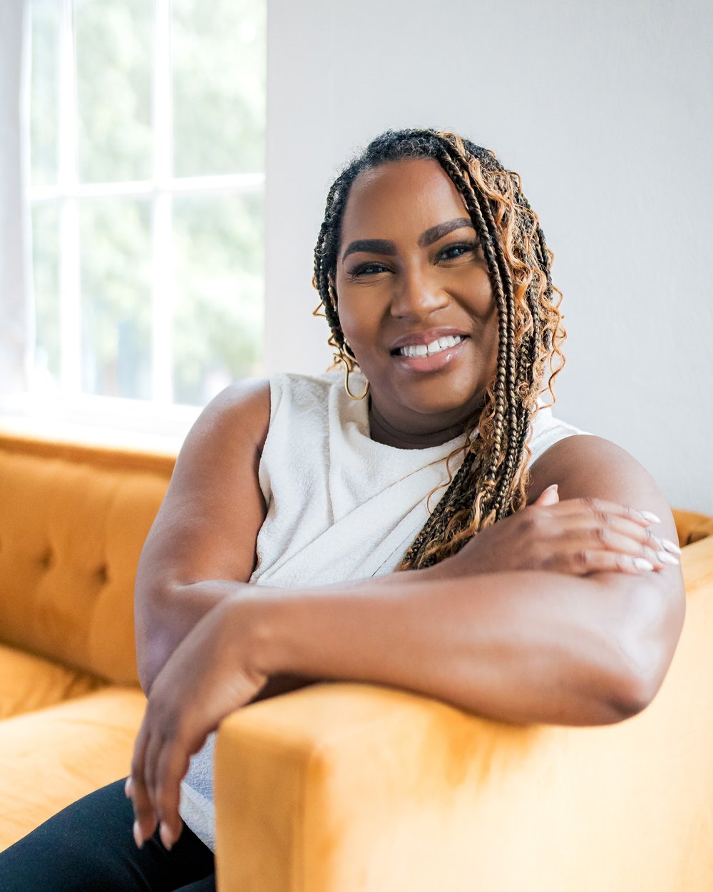 Professional headshot in Savannah, GA by David Monroe